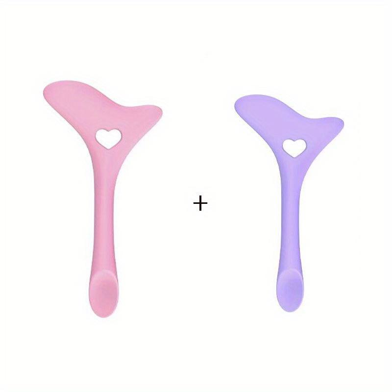 Multi-Combination Silicone Eyeliner Stencil and Cat Eyeliner Card Lash Eyeliner Aid Auxiliary Cream Mask Applicator Reusable Makeup Tool