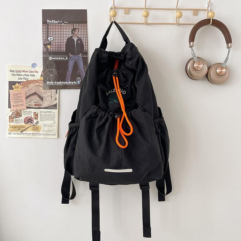 Женская спортивная сумка Сверхлегкий рюкзак на шнурке