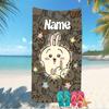 Customizable personalized beach towels Chiikawa themed designs.Suitable for the beach, yoga, sports;ideal as beach accessories