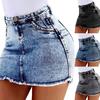 Office Party Summer Fashion Women Stretch Slim Bodycon Mini Jeans Denim Skirt