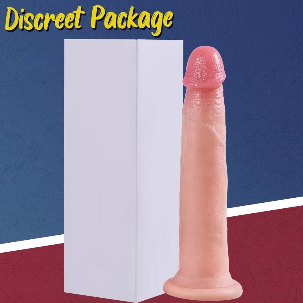 Egg-free Dildo Deeper G-Spot Stimulation Massager Realistic Thrusting Erotic Toy Vagina Orgasm Penis Dick Strong Suction Cup Soft Women Couple Sex Toy