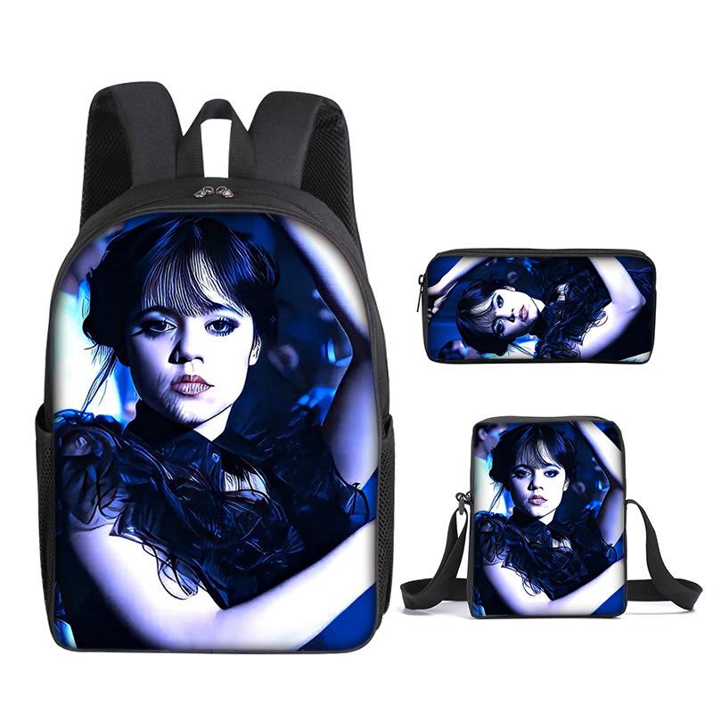 Mochila Escolar para Primaria Bolso Estuche Set de Tres Piezas