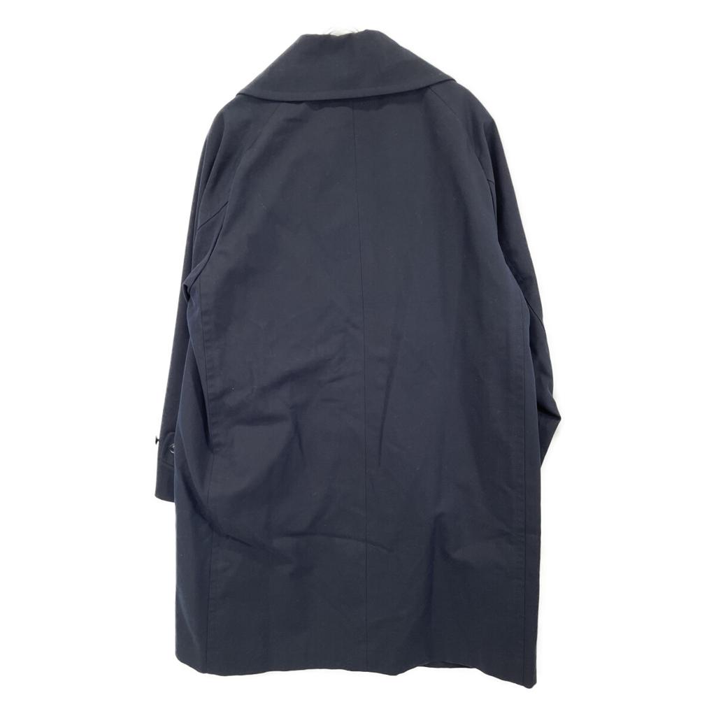 MAATEE&SONS MT1303-0703 22AW Navy Lined Double Breasted Coat Coat 3 NavyUsed