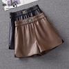 Women's Elastic Waist Wide-Leg Shorts