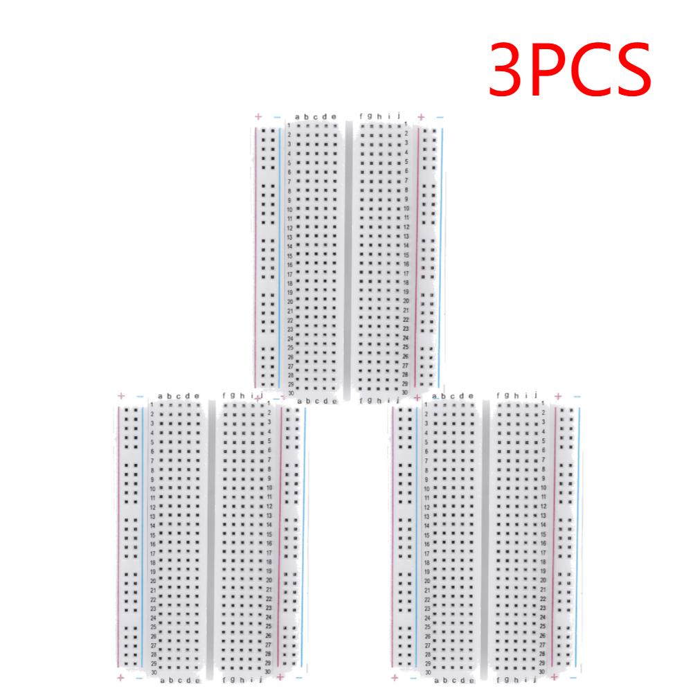1-30pcs 400 Tie Points Solderless PCB Breadboard Spliceable Mini Universal Test Protoboard PCB Bread Board for Experiment Test R
