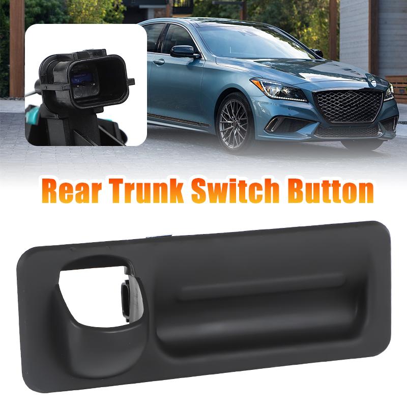 Car Tailgate Switch Trunk Lid Lock Handle Switch For Hyundai Genesis 2014-2016 For Genesis G80 2016- 81260B10104X 81260B1010