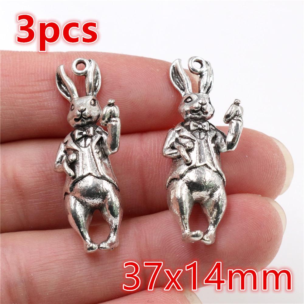 2-30pcs Animal Pendant Cute Charms Cat Dog Leopard Deer Elephant DIY Jewelry Making Accessories Findings for Necklace Keychains