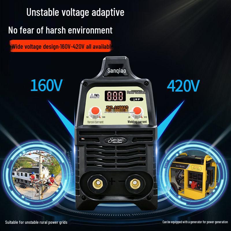 Industrial Grade 315 Sanqiao Dual Voltage All-Copper Manual Welding Inverter 4.0 Long Welding King