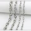 Interlocking Titanium & Stainless Steel Chain Necklace