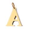 Handmade Stainless Steel English Letter Pendant - Non-Fading Charm