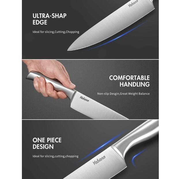 Набор ножей Yabano Profi Messer, 16 предметов