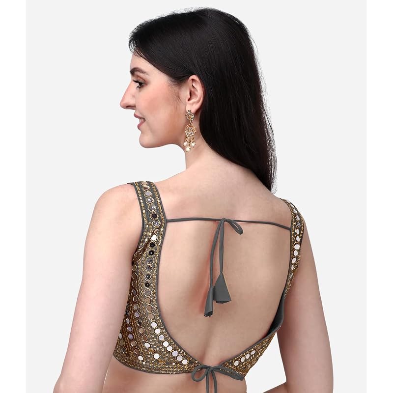 Pujia Mills Women` Embroidery Work Real
