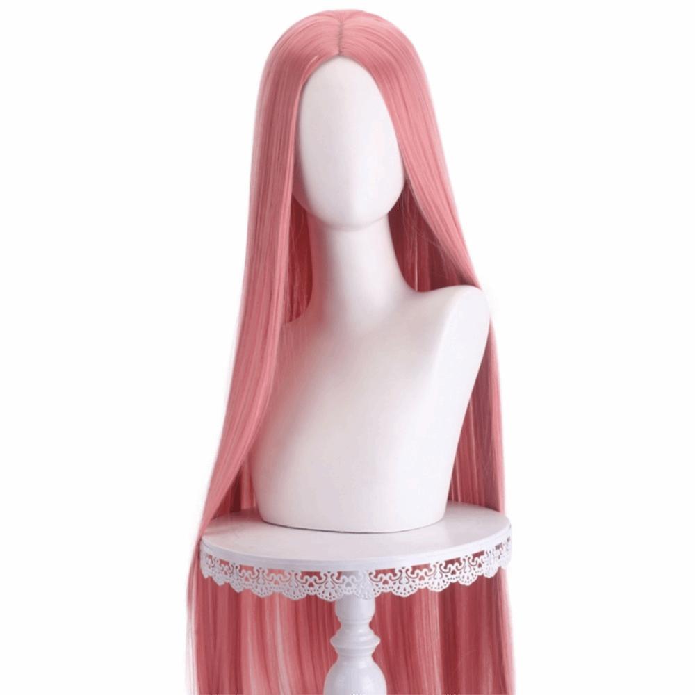 100cm Anime Cosplay Wigs Centre Parting Straight Hairpiece Long Straight Cosplay Wig  Party