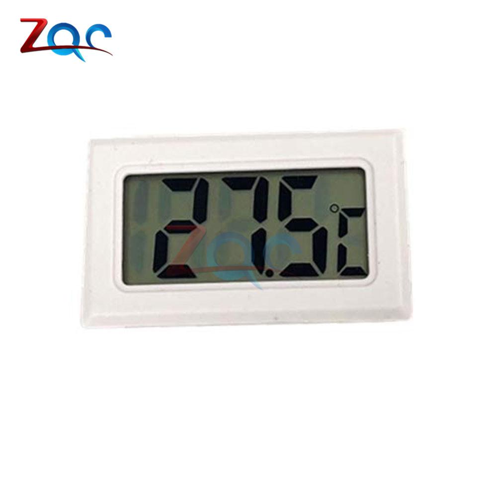 

Mini LCD Digital Thermometer for Freezer Temperature -50~110 degree Refrigerator Fridge Thermometer indoor outdoor Probe 1M 2M