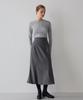 SISTERHOOD Wool Mermaid Skirt - Gray