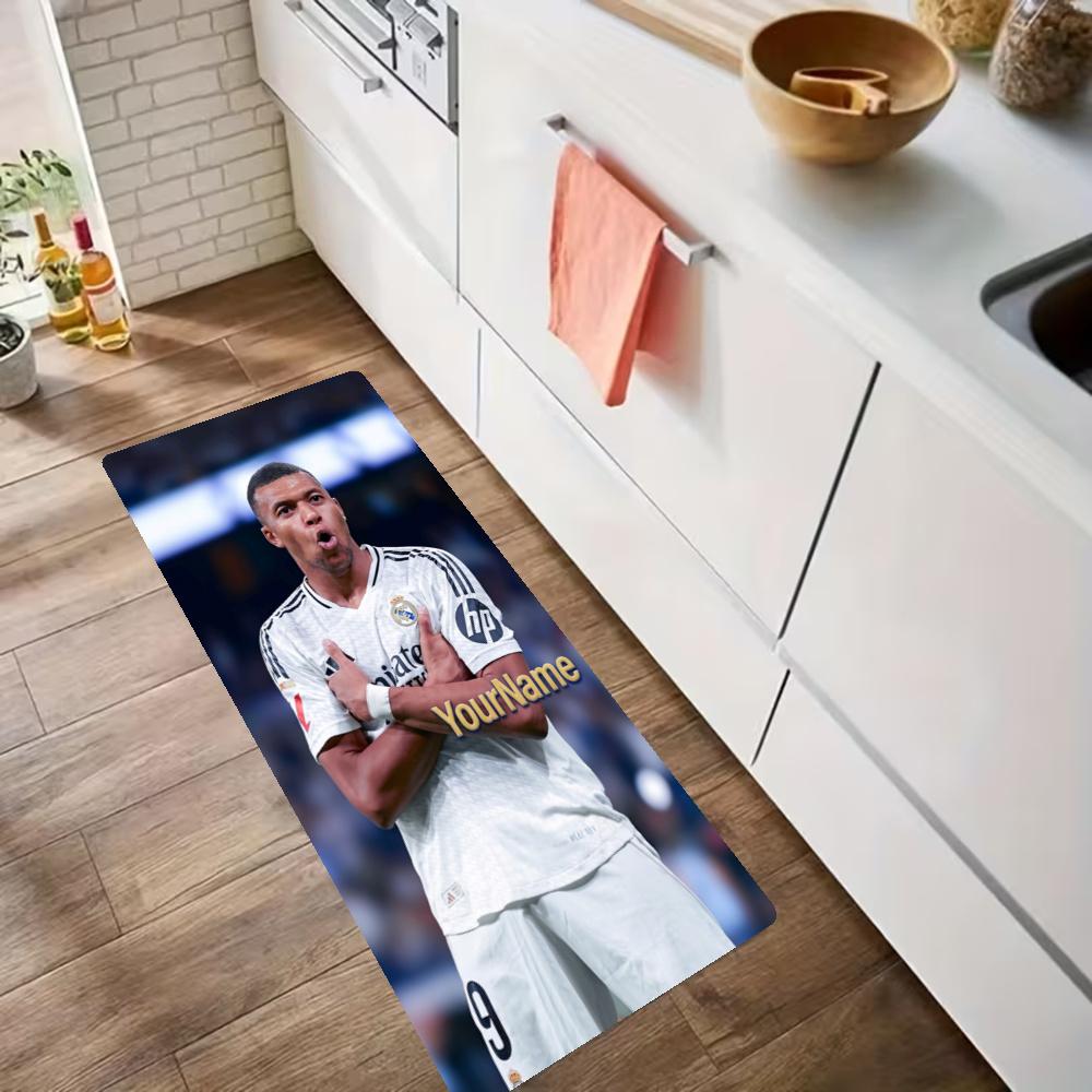 Mbappe Customize Your Name Kitchen Rug Runner Rug Laundry Mat Hallway Entryway The Best Gift Choice