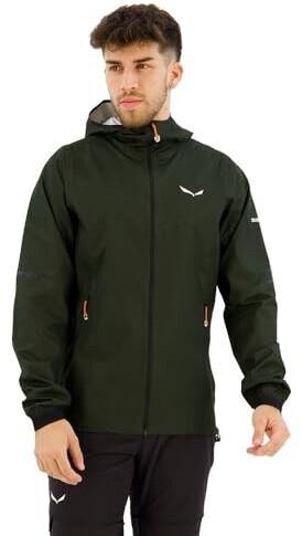 Куртка Salewa Pedroc 2.5L Powertex Light Jacket мужская темно-оливковая