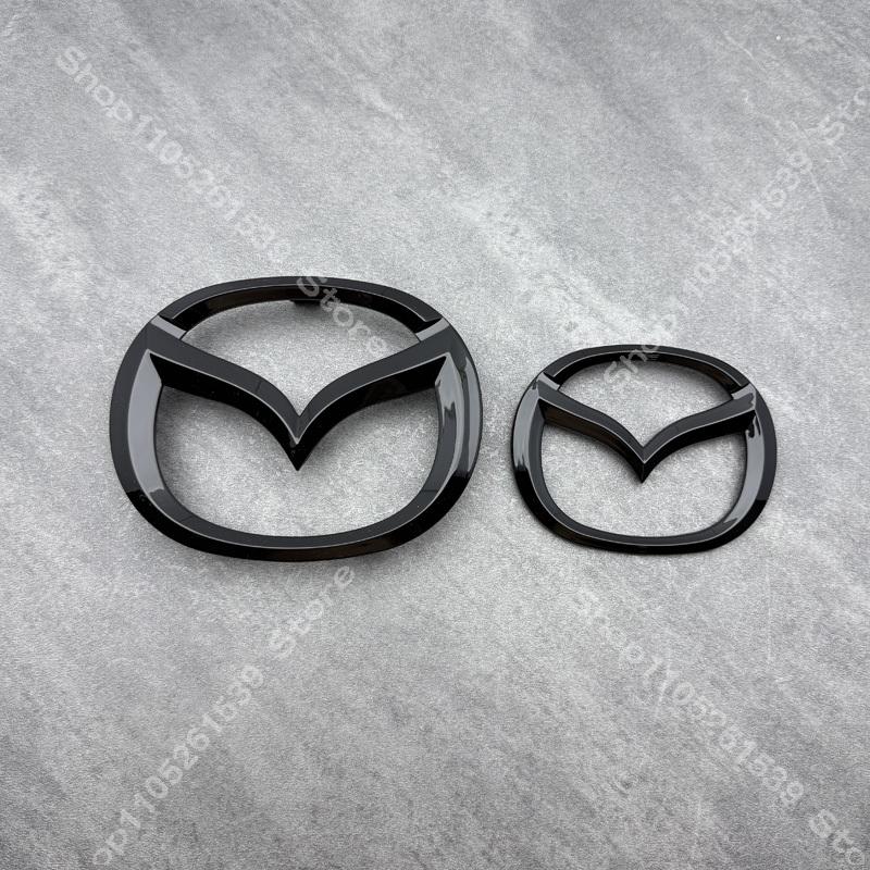 Car Logo 3D for Car For MAZDA 6 2014 2015 2016 Front Head Grill Hood Bonnet Emblem Rear Tail Bumper Trunk Boot Mark Badge