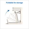 Premium 4-in-1 Design Desk Organizer Detachable Space Saving Headphone Hanger Clip-on Foldable Storage Rack Partition Storage