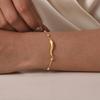 Simple Fashion Women'S Jewelry Stainless Steel Pepper Gold Bracelet 2303
