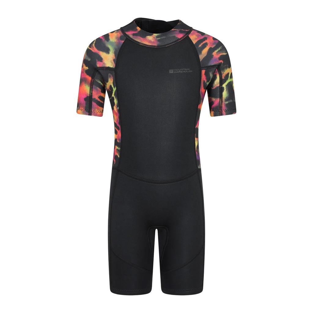 Mountain Warehouse Childrens/Kids Shorty Printed Wetsuit