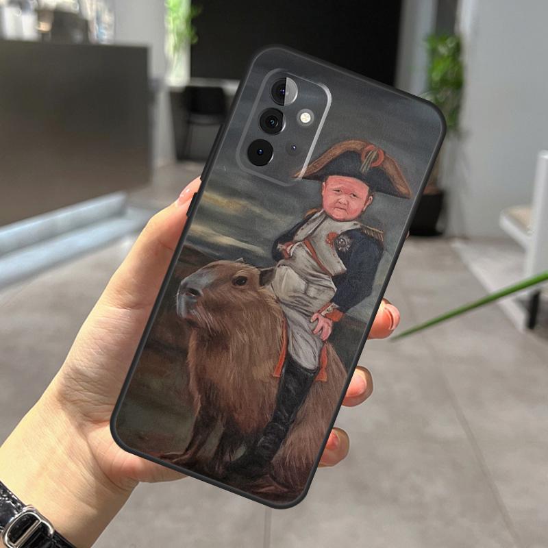 

Funny Capybara Case For Samsung Galaxy A22 A32 A52 A15 A16 A05 A26 A36 A56 A53 A33 A13 A34 A54 A14 A35 A55 Samsung A33 5G
