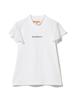 Beams Golf Orange Frill Sleeve Mock Neck Frill Sleeve Size L S/S Sweatshirt, Label, Shirt, OR. MN, Women's, White,