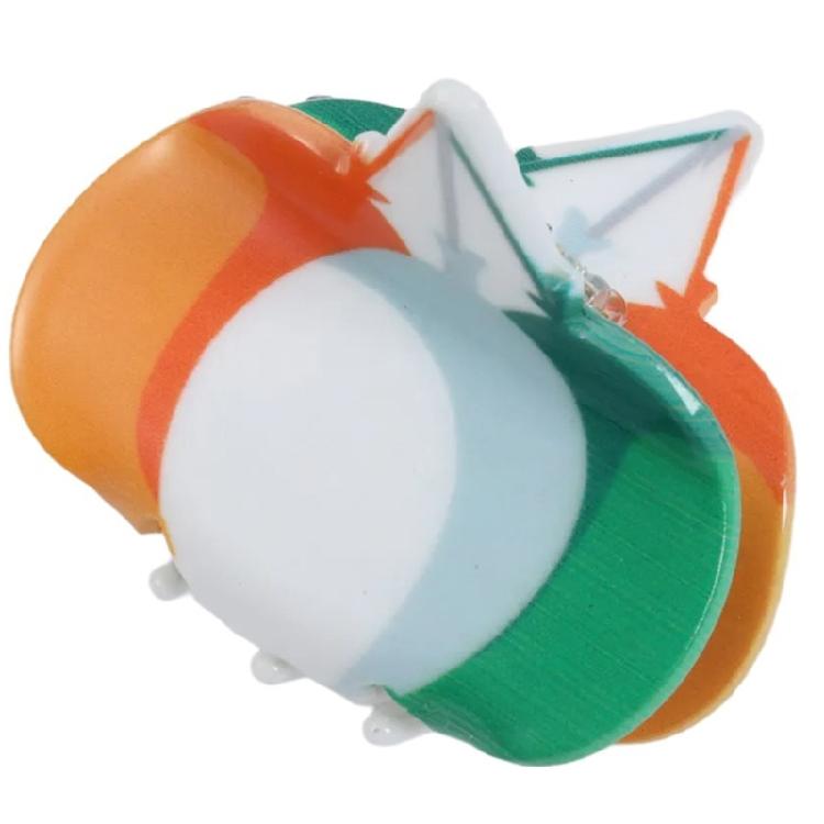 Женская заколка-краб для волос из акрила, фестивальная заколка-клевер, женские украшения для волос