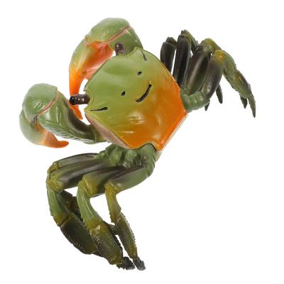 Abaodam Crab Model Toy - Realistic Sea Creature Model Plastic Figure - Educational Toy, Observation Material, Parent-Child Play, Elementary School
