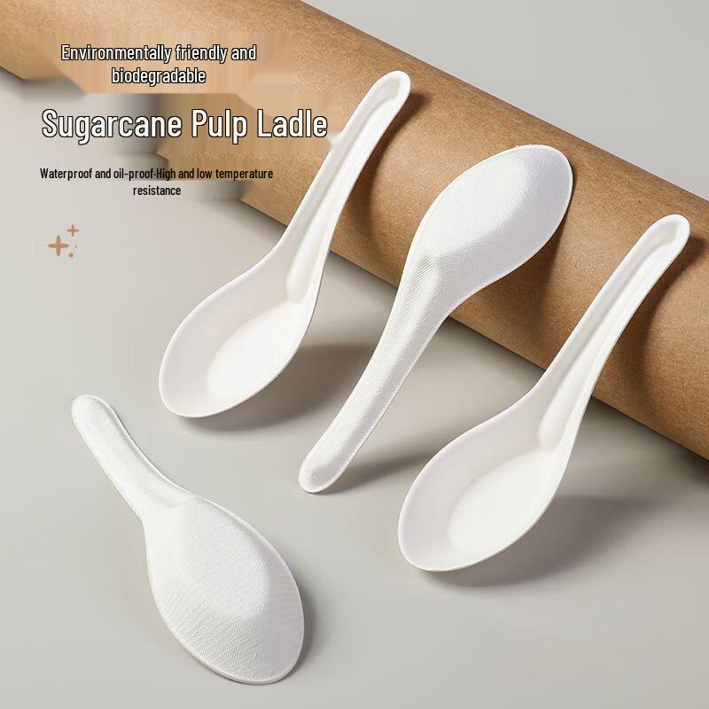 Degradable Disposable Pulp Spoons