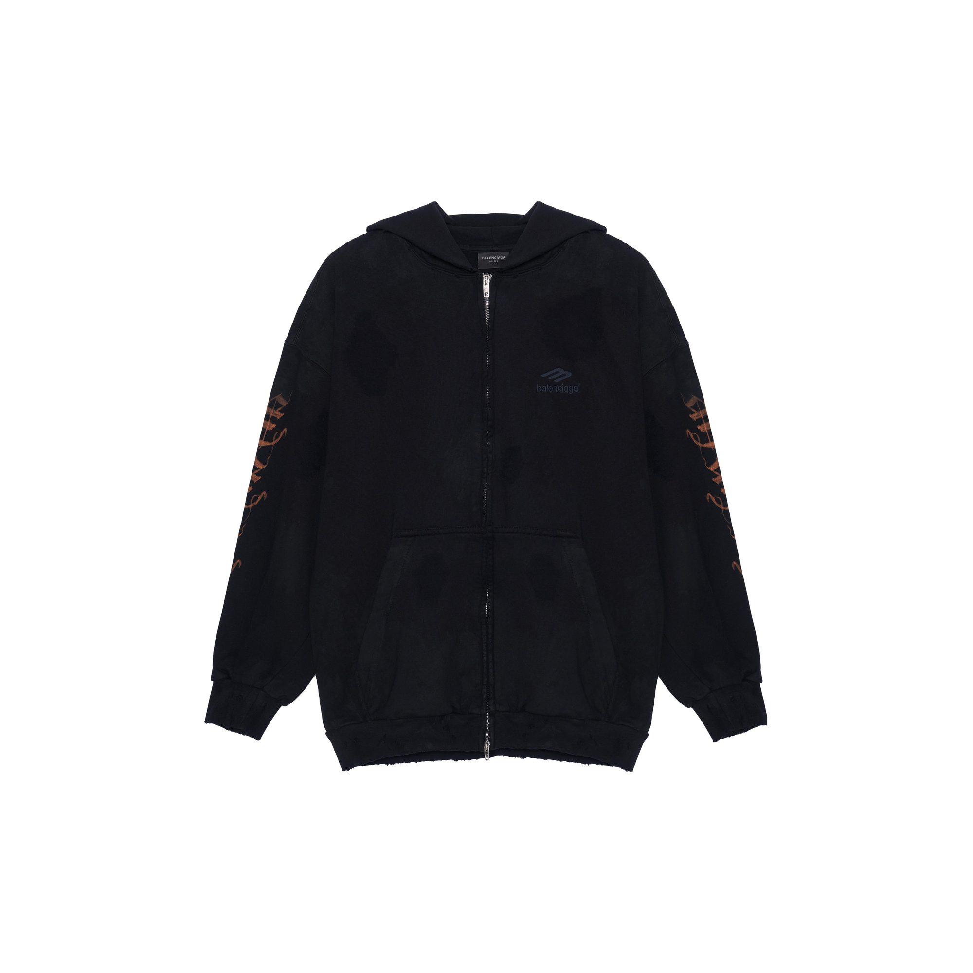 Balenciaga Heavy Metal Zip Up Small