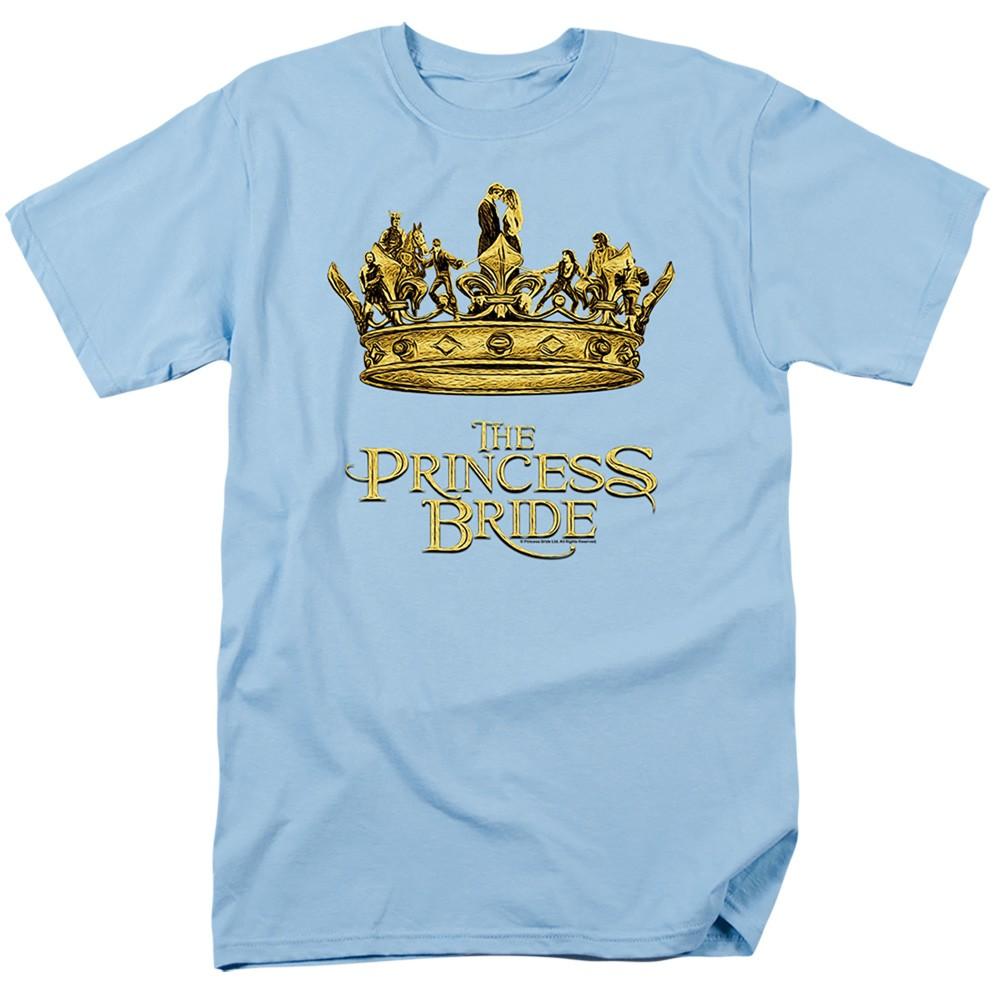 Princess Bride - Crown - Adult Unisex Short Sleeve T-Shirt - Blue S