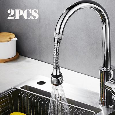1/2pcs Gadget Da Cucina 360 Girevole Gorgogliatore Ad Alta Pressione Rubinetto Extender Risparmio Idrico Bagno Accessori Per la Cucina Forniture