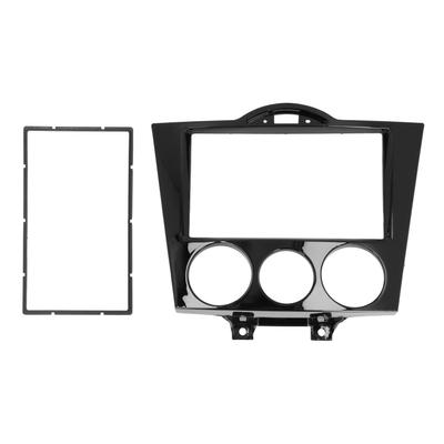 2Din Radio Stereo Blende Rahmen Armaturenbrett CD Panel Zierleiste Ersatz für Mazda RX8 20032008