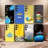 1PC Cute Bouncy D-Dragon S-slimes Phone Case For Samsung S26,S25,24,23,22,30,21,10,9,Ultra,Plus,Lite,FE Soft Black Case