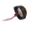 6-Pack Round Amber LED Rear Side Marker Clearance Lights Indicator for RV Camper Motorhome Truck Trailer 24V Side Marker