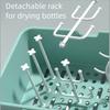 Portable Baby Bottle Holder Anti-Dust Milk Bottle Storage Box Nursing Bottle Drying Rack  Travel