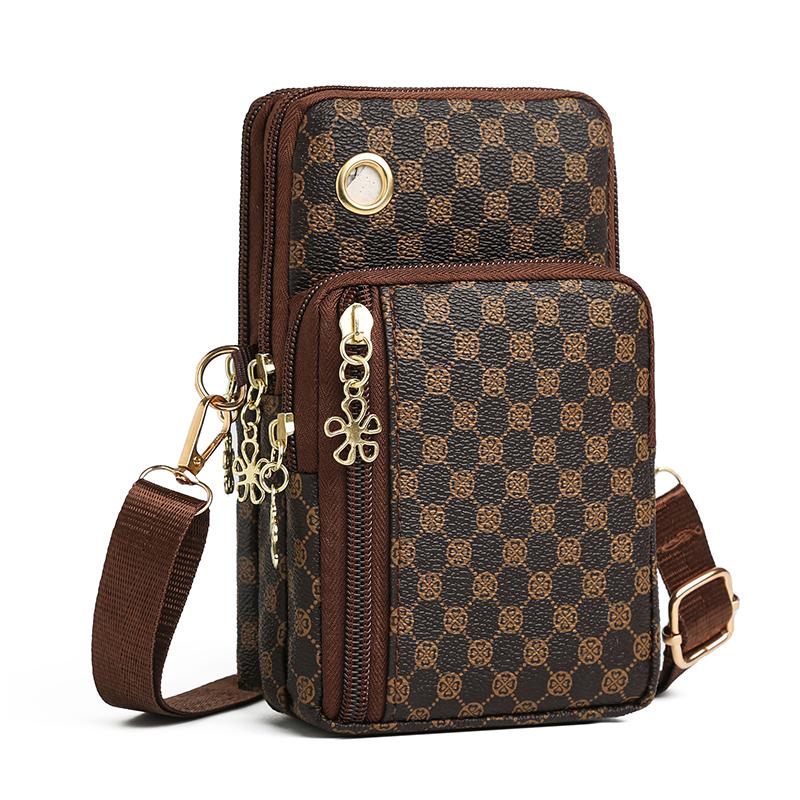 men's and women's mini crossbody phone bags - versatile, fashionable, casual wrist bags, zero-purse arm bags