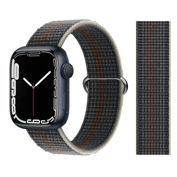 2pcs Straps For Apple Watch Band 44mm 40mm 45mm 46mm 42mm 49mm 41mm Nylon Loop Bracelet iwatch Series 10 9 8 7 6 5 3 se ultra 2