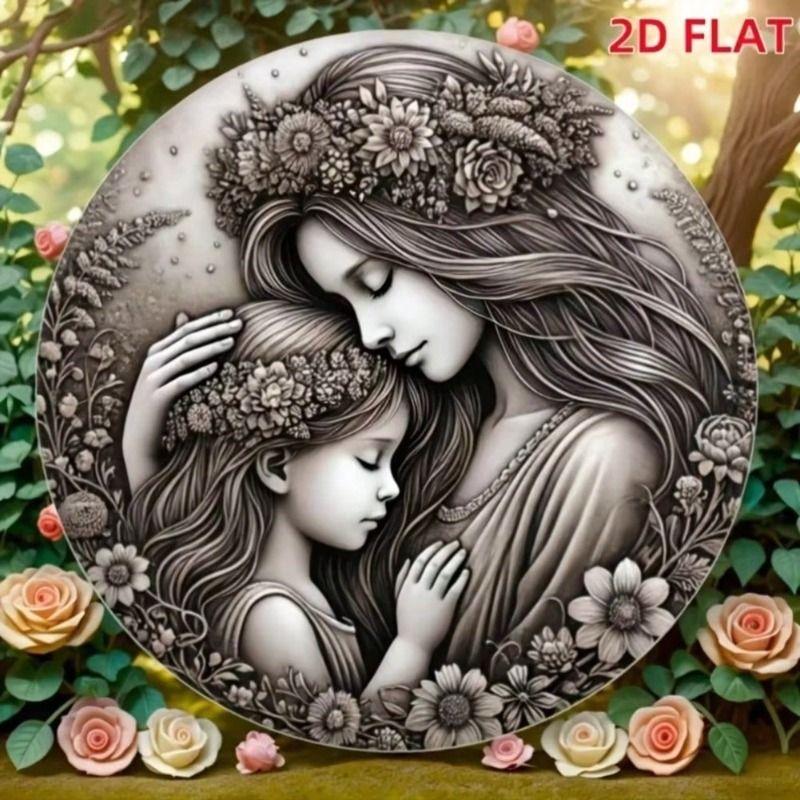 Decorative Metal Wall Art Sign 20x20 cm Home Decor Tin Sign