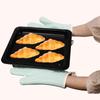 Heat Resistant Gloves - 300°C Silicone Oven Mitts, Non-Slip, Food-Grade Kitchen Baking/Microwave Protection (1 Piece)