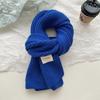 New Arctic Velvet Skin Friendly Knitted Scarf for Women Winter College Style Soft Korean Style Couple Travel Warm Scarf