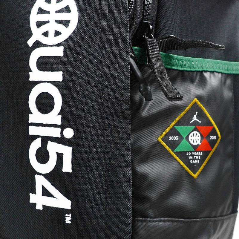 New Jordan Polyester Backpack Regular Unisex Black FZ1879-010