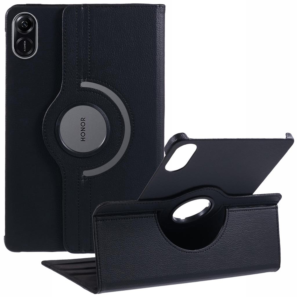 For Honor Pad X8 Pro/Honor Pad X9 Case Leather+TPU Tablet Cover Rotating Stand