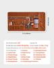 Leather Working Tools Kit 72 PCS Engraving Punching Stamping Sewing Tools