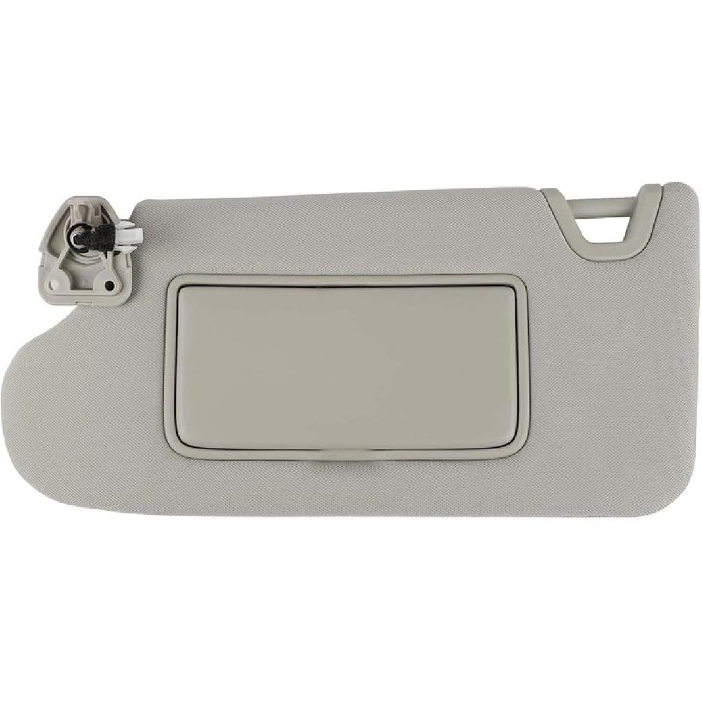 Nakuuly Left Driver Side Sun Visor Gray With Light, Without Sunroof Compatible With Nissan Altima 2013 2014 2015 2016 2017 2018 Replaces #