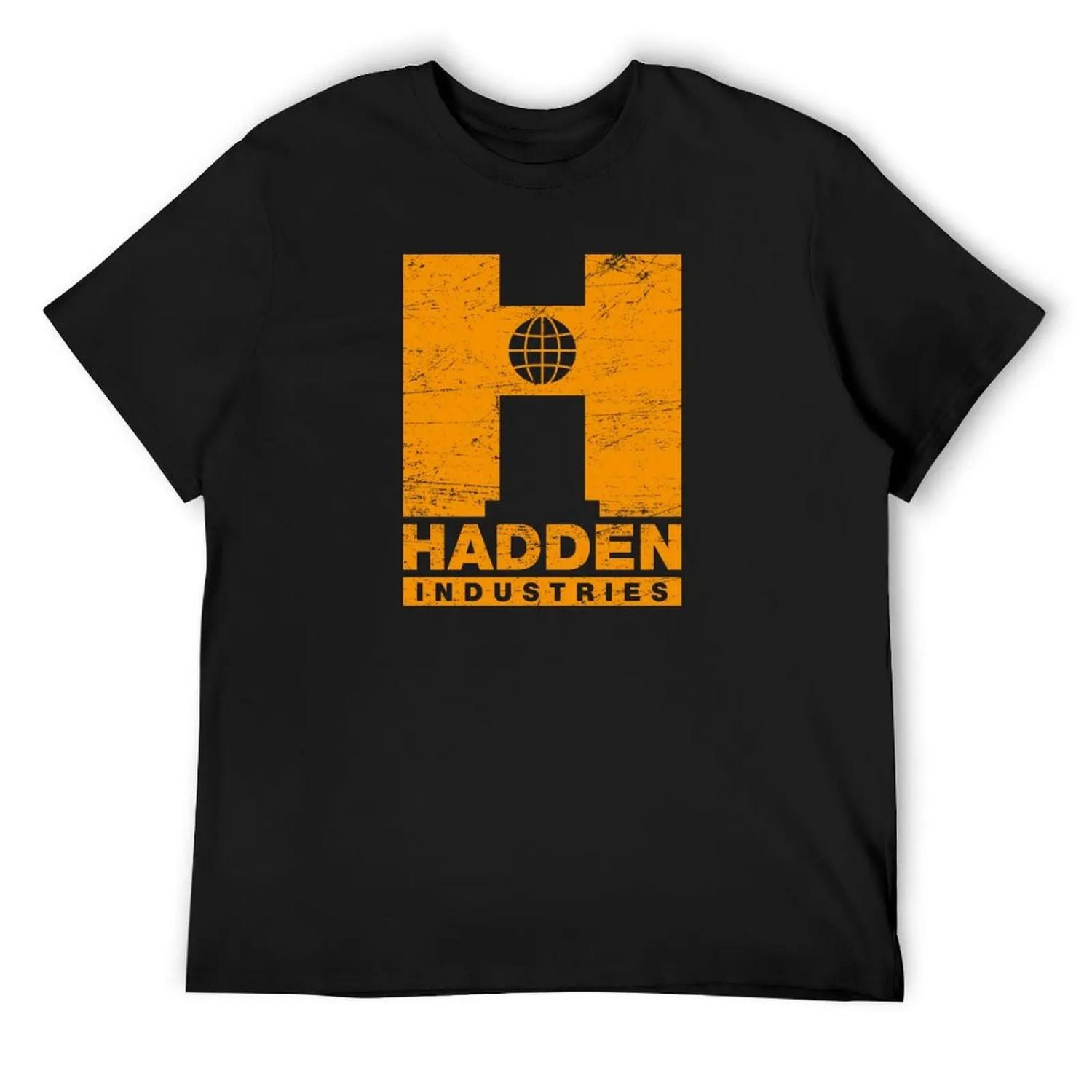 Hadden Industries (Worn Look) T-Shirt T-shirts man anime t shirts customs design your own funny t shirts for men S