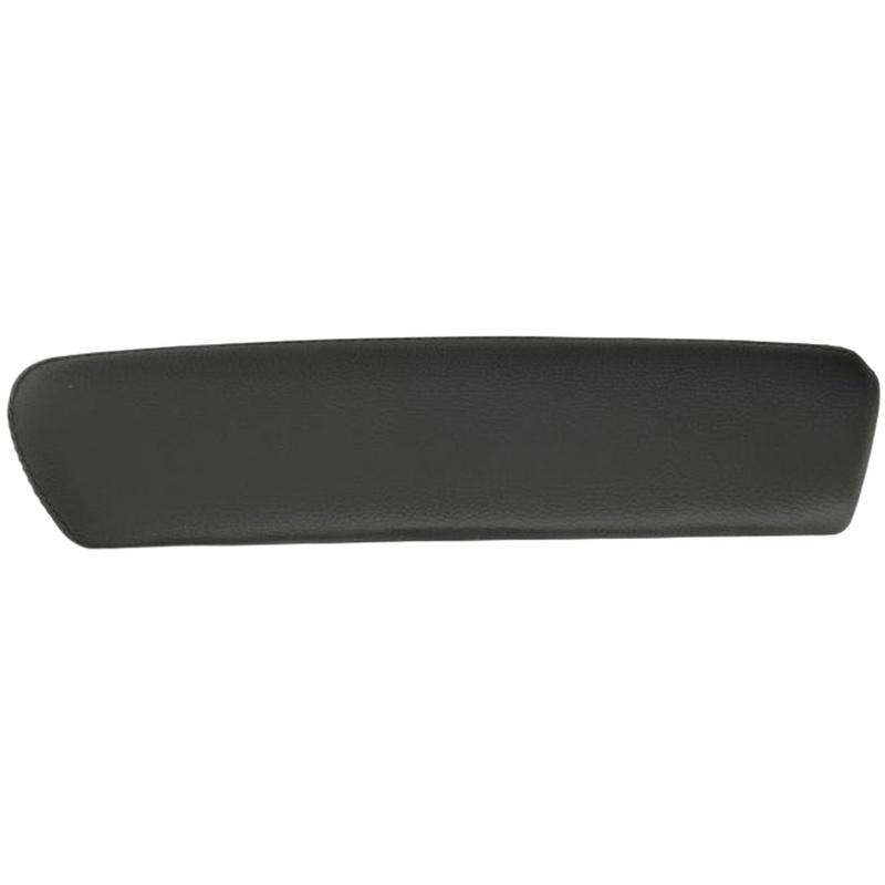 Armrest Cover Black Center Console Lid Plastic And Leather Direct Replacement Fit Single-piece Armrest Replacement