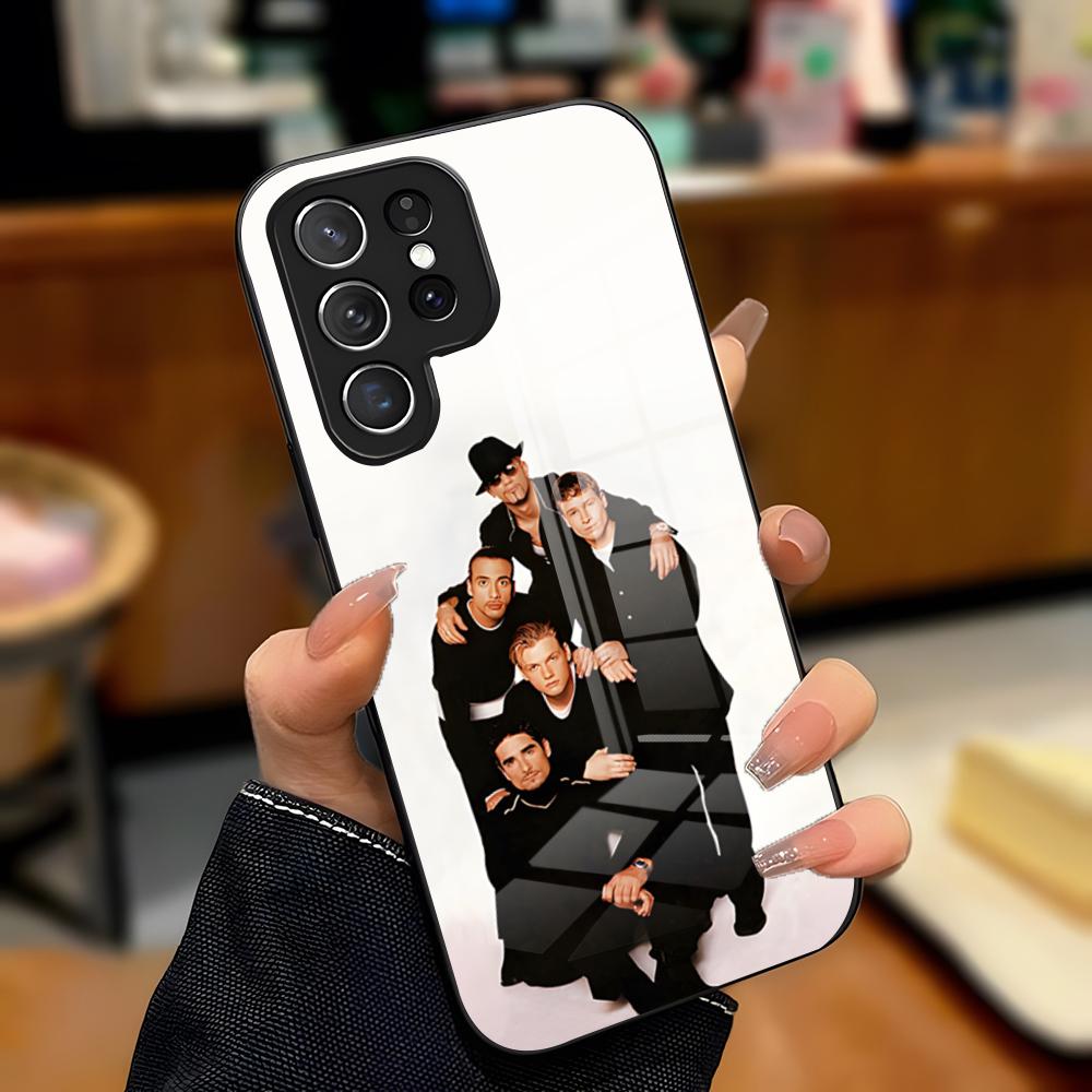 Backstreet Boys Band Phone Case For Samsung A25 A13 A33 5G A54 A36 A35 A56 A52 A14 Shockproof Glass Cover