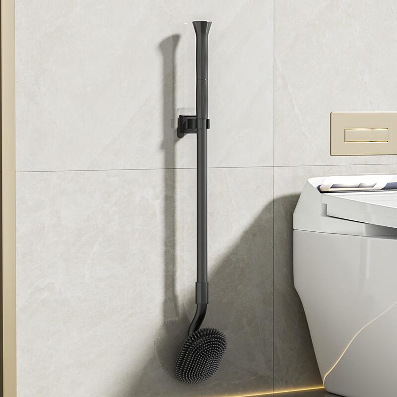 Long Handle TPE Toilet Brush One Size
